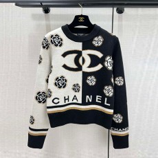 샤넬 CHANEL 여성 라운드 니트 CL0128