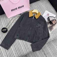 미우미우 MIUMIU 여성 데님 자켓 MU01965