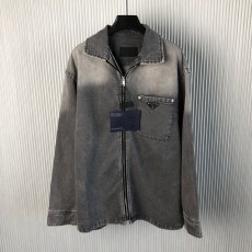 프라다 PRADA 남성 데님 자켓 PD757