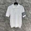 톰브라운 THOMBROWNE 여성 폴로 반팔 T5198