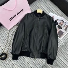 미우미우 MIUMIU 여성 가죽 자켓 MU02075