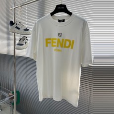 펜디 FENDI 남성 라운드 반팔 F1309