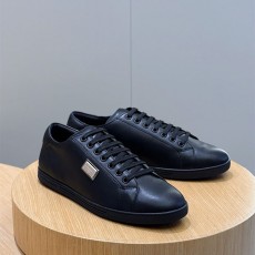 돌체가바나 D&G 남성 생트로페 카프스킨 스니커즈 DG0499