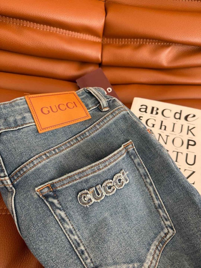 구찌 GUCCI 여성 데님 팬츠 GU6383