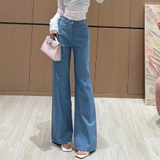 샤넬 CHANEL 여성 데님 팬츠 CL0699