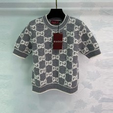 구찌 GUCCI 여성 니트 반팔 GU6443