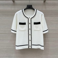 샤넬 CHANEL 여성 니트 반팔 CL0707