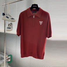 프라다 PRADA 남성 폴로 반팔 PD12863