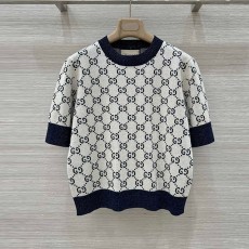 구찌 GUCCI 여성 니트 반팔 GU6474