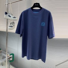 로에베 LOEWE 남성 라운드 반팔 LW0453