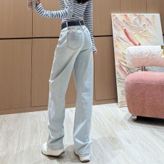 미우미우 MIUMIU 여성 데님 팬츠 MU0281
