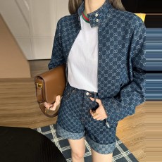 구찌 GUCCI 여성 데님 투피스 GU6485