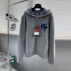 구찌 GUCCI 남성 니트 후드 양면 집업 GU6492
