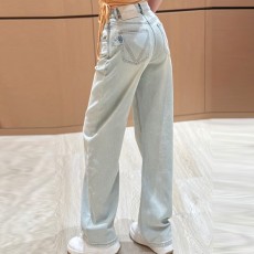 보테가 BOTTEGA VENETA 여성 데님 팬츠 BO0652