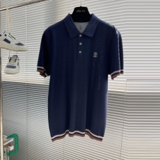 브루넬로쿠치넬리 Brunello Cucinelli 남성 니트 폴로 반팔 BC244
