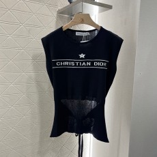 디올 DIOR 여성 니트 반팔 DR1435