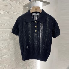 디올 DIOR 여성 니트 반팔 DR1436