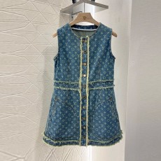 루이비통 LV 여성 데님 원피스 LV8285