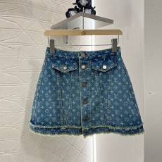 루이비통 LV 여성 데님 스커트 LV8286