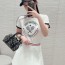 디올 DIOR 여성 라운드 반팔 DR1451