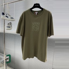 로에베 LOEWE 남성 라운드 반팔 LW0482