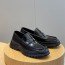 페레가모 FERRAGAMO 남성 스웨이드 로퍼 FM08757