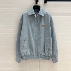 미우미우 MIUMIU 여성 데님 자켓 MU0351