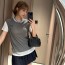 미우미우 MIUMIU 여성 반팔 MU0399