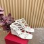 발렌티노 VALENTINO 락스터드 웨지힐 샌들 VN1490