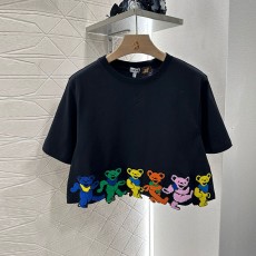 로에베 LOEWE 여성 라운드 반팔 LW0546
