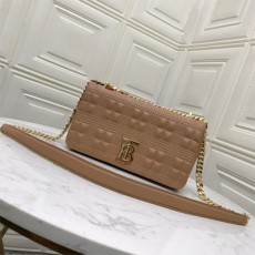 버버리 BURBERRY 퀼팅 램스킨 롤라백 80214921 BB0474