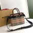 버버리 BURBERRY 스몰 빈티지 체크 트리플 스터드 벨트 백 BB0437