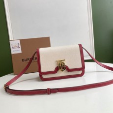 버버리 BURBERRY 트라이톤 캔버스 레더 TB백 BB0703