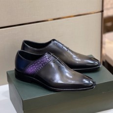 벨루티 Berluti Alessandro Galet 남성 플레인 토 B0094