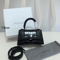 발렌시아가 Balenciaga 아워글라스 스몰 탑핸들백 BC0444