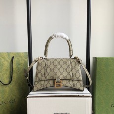 구찌 GUCCI 아워글래스 탑 핸들백  658575 GU01662