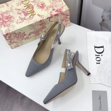 디올 DIOR 여성 슬링백 힐 D1048