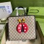 구찌 GUCCI GG 칠드런 레이디버그 토트백 664083 GU01763