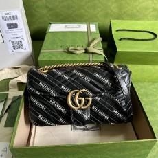 구찌 GUCCI 마몬트 마틀라세 스몰 숄더백 443497 GU01892