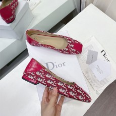 디올 DIOR 여성 오블리크 플랫슈즈 D1390