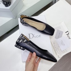 디올 DIOR 여성 오블리크 플랫슈즈 D1391