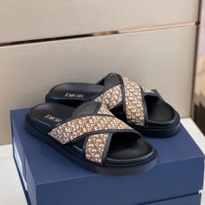 디올 DIOR 남성 슬라이드 슬리퍼 D1422