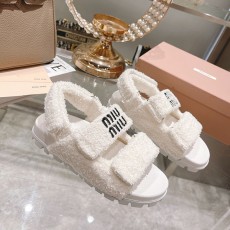 미우미우 MIUMIU 여성 벨크로 샌들 MM0140