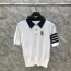 톰브라운 THOMBROWNE 여성 폴로 니트반팔 T4351