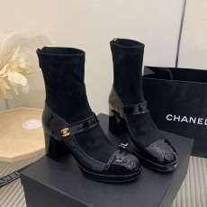 샤넬 CHANEL 여성 앵클 부츠 C01059