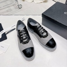 샤넬 CHANEL 여성 더비 슈즈 C01083