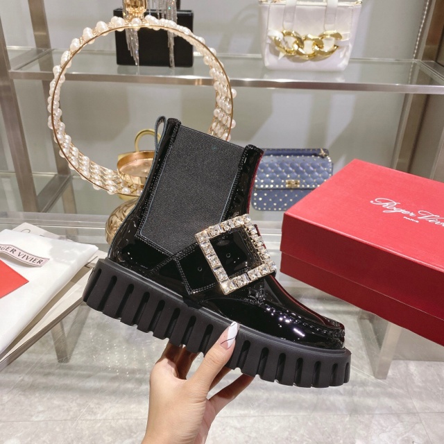 로저비비에 ROGER VIVIER 여성 앵클 부츠 RV155