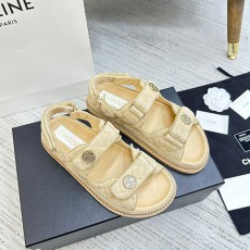 샤넬 CHANEL 여성 벨크로 샌들 C01157