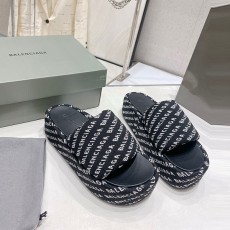 발렌시아가 Balenciaga 남여공용 플랫폼 슬피러 BG0796